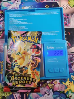 EXTREMELY HEAVY! 22.6g GOD PACKUUU Ascended Heroes Pokemon TCG Booster (SEALED) - Image 1