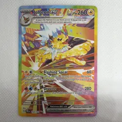 Pokemon TCG: Jolteon ex #153/131 SV: Prismatic Evolutions SIR NM - Image 3
