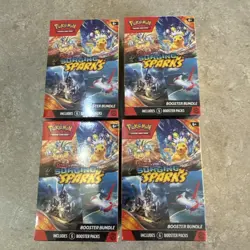 Pokemon TCG Surging Sparks Booster Bundle (LOT OF 4) Brand New/Factory Sealed - Image 1
