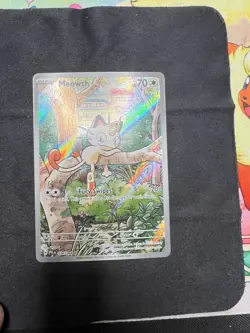 Meowth 106/094 Me02: Phantasmal Flames Holo Pokemon TCG - Image 1