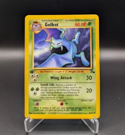 Golbat - 1st Edition - 34/62 Fossil - NM - Pokemon TCG - Image 1