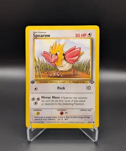 Spearow - 1st Edition - 62/64 Jungle - LP - Pokemon TCG - Image 1
