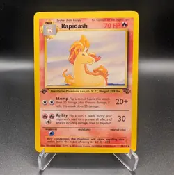 Rapidash - 1st Edition - 44/64 Jungle - VLP - Pokemon TCG - Image 1