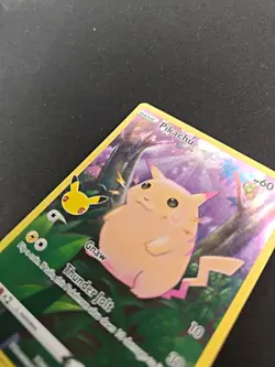 Pikachu 005/025 Celebrations Holo Rare Pokemon TCG LP - Image 3