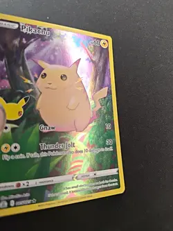 Pikachu 005/025 Celebrations Holo Rare Pokemon TCG LP - Image 4