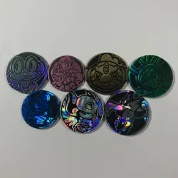 Pokemon TCG Foiled Coins Lot of 7 Limited Collectible Coins - Image 1