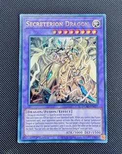 Secreterion Dragon DUAD-EN037 Ultra Rare 1st Edition Yu-Gi-Oh - Image 1