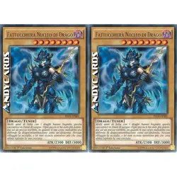 2x FATTUCCHIERA NUCLEO DI DRAGO • (Dragon Core Hexer) • Rara • INOV IT001 YUGIOH - Image 1