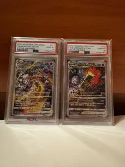 PSA 10 Charizard Mewtwo 212/172 221/172 SAR VSTAR Universe Pokemon Card Japanese - Image 1