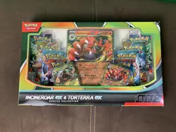 Pokemon Trading Card Game Incineroar EX and Torterra EX Special Collection Box - Image 1