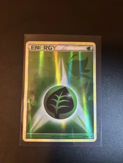 Pokemon TCG Grass Energy Celebi Call of Legends Holo 88/95 Card 2011 - Image 1
