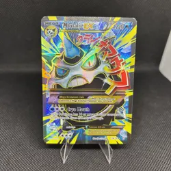 Pokemon TCG M Glalie EX Full Art Holo Ultra Rare Card 156/162 Breakthrough LP - Image 1