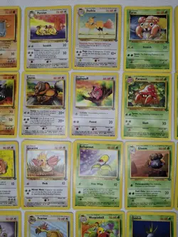 45 Vintage WOTC Pokemon Jungle Card Lot Uncommon/Common NM-LP - Image 3
