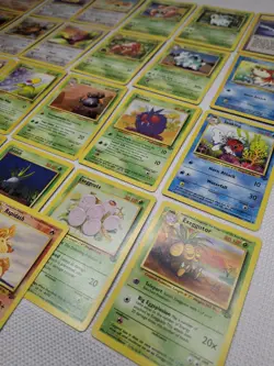 45 Vintage WOTC Pokemon Jungle Card Lot Uncommon/Common NM-LP - Image 4
