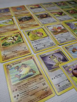 45 Vintage WOTC Pokemon Jungle Card Lot Uncommon/Common NM-LP - Image 5