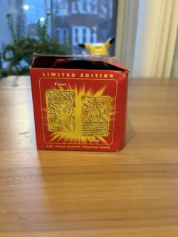 Pikachu and Poliwhirl 23K Gold Plates Trading Card From Burger King 1999 Sealed - Image 5