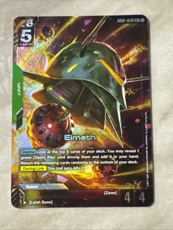 Elmeth LR+ GD02-020 Alt Art Gundam Card Game Dual Impact - Image 1