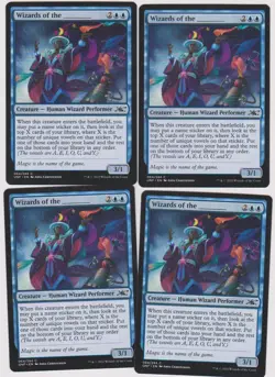 ALL BLUE FUN DECK 41 CARDS MTG UNFINITY MAGIC N-MINT UNPLAYED STARTER DECK FOILS - Image 4