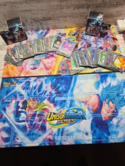 super dragonball z card game with play mat - Image 1