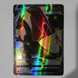 Charizard V Secret Rare 079/073 Shining Fates Full Art Holo Pokemon TCG Card - Image 1