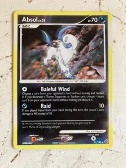 ABSOL LV. 21 SECRET WONDERS 21/132 REVERSE HOLO POKEMON CARD LP - Image 1