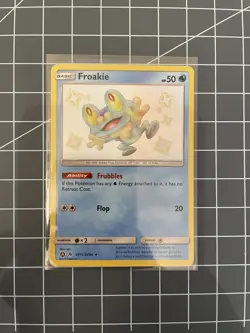 Froakie SHINY SV11/SV94 Hidden Fates NM Holo Foil Rare Pokemon Card - Image 1