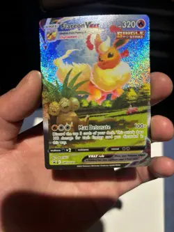 Flareon VMAX SWSH180 SWSH: Sword & Shield Promo Cards Holo NM - Image 1