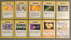 Shadowless Lot - Lass Abra Vulpix Oak Defender Full Heal Gust- Pokemon Card - Image 1