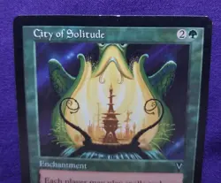 CITY OF SOLITUDE MAGIC THE GATHERING ENCHANTMENT RARE MTG WIZARDS OF THE COAST - Image 3
