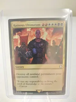MTG Magic the Gathering Ruinous Ultimatum Universes Beyond: Fallout (#220) NM - Image 1