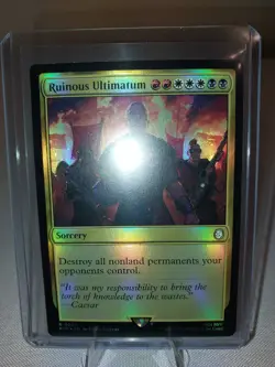 MTG Magic the Gathering Ruinous Ultimatum Universes Beyond: Fallout (#220) NM - Image 2