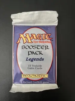 MTG- English Legends Booster Pack x1 - Image 1