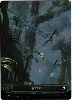 MTG Edge Of Eternities Forest Galaxy Foil (Common) - Image 2