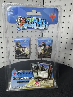 Magic the Gathering Heroes vs Monsters World's Smallest Duel Decks 2021 - Image 1