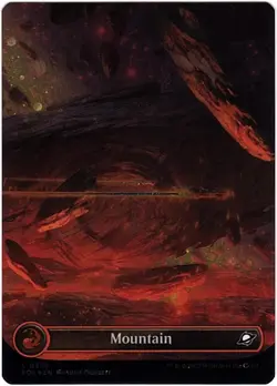 MTG Edge Of Eternities Mountain Galaxy Foil (Common) - Image 2