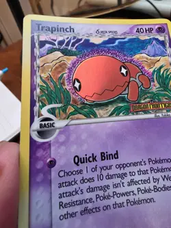 Pokemon Dragon Frontiers reverse holo Trapinch 69 - Image 2