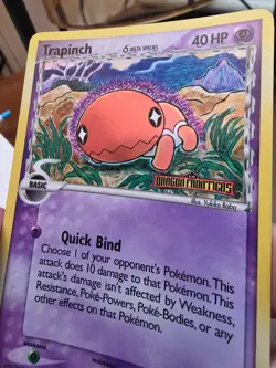 Pokemon Dragon Frontiers reverse holo Trapinch 69 - Image 3