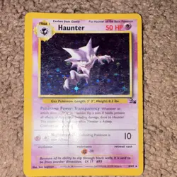 Pokemon Haunter Base Set 6/62 Holo 1999 English TCG Cards - 2 Standard - Image 1