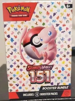 Pokemon TCG Scarlet & Violet 151 Booster Bundle English 6 Booster Packs - Image 1