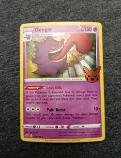 Pokemon TCG Gengar 057/198 Trick or Trade (Halloween 2022) Holo Rare NM - Image 2