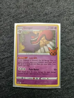 Pokemon TCG Gengar 057/198 Trick or Trade (Halloween 2022) Holo Rare NM - Image 4