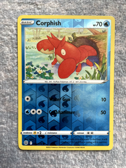 Pokemon Card - Corphish - Reverse Holo (32/172 - Brilliant Stars) - Image 1