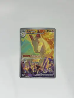 2025 Pokemon Destined Rivals Rapidash Illustration Rare #189/182 - Image 1