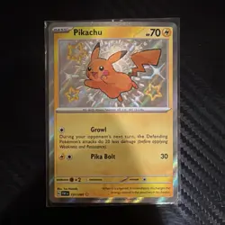 Pokemon TCG Pikachu SV: Paldean Fates Holo Rare Basic 131/091 - Image 1