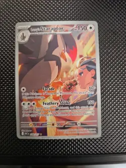Larry’s Staraptor 249/217 Ascended Heroes (IR) English Pokemon Pack Fresh - Image 1