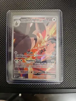 Larry’s Staraptor 249/217 Ascended Heroes (IR) English Pokemon Pack Fresh - Image 3