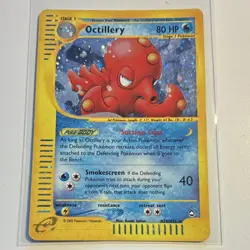 Pokemon Octillery 80 HP Aquapolis H20/H32 Stage 1 Holo Rare 2002 English - Image 5
