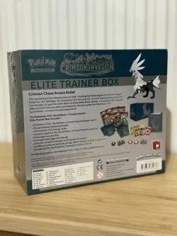 Pokemon - Crimson Invasion Elite Trainer Box ETB - Sun And Moon - New And Sealed - Image 3