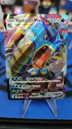 Gyarados VMAX Ultra Rare Holo 029/203 Evolving Skies Pokemon TCG Near Mint - Image 1