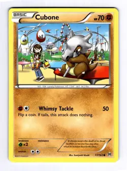 Cubone XY - BREAKthrough #77 (2015) Common NM Pokemon - Image 1